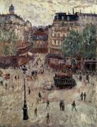 A Square in Paris (Georges Dufrenoy) - Muzeo.com