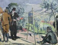 A Visit to the House of Cezanne in Aix (Maurice Denis) - Muzeo.com