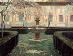 Abandoned garden (Santiago Rusiñol) - Muzeo.com