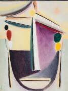 Abstract Head: Black-Yellow-Purple (Alexej von Jawlensky) - Muzeo.com