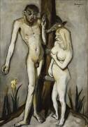 Adam and Eve (Max Beckmann) - Muzeo.com