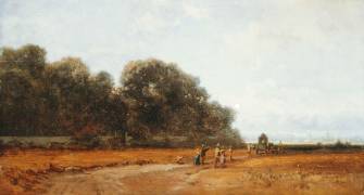 Am Nymphenburger Park (Carl Spitzweg) - Muzeo.com