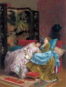 An Afternoon Idyll (Auguste Toulmouche) - Muzeo.com