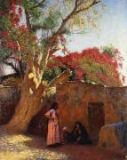 An Arab Family Outside a Village (Ludwig Deutsch) - Muzeo.com