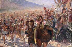 Ancient Warriors (Georges Antoine Rochegrosse) - Muzeo.com