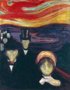 Anxiety (Edvard Munch) - Muzeo.com