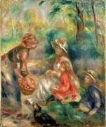 Apple Vendor (Auguste Renoir) - Muzeo.com