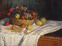 Apples and Grapes (Claude Monet) - Muzeo.com