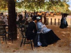 At the Racetrack (Giuseppe de Nittis) - Muzeo.com
