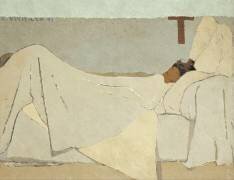 Au lit (Edouard Vuillard) - Muzeo.com