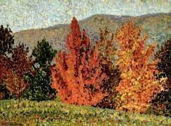 Autumn Landscape (Henri-Edmond Cross) - Muzeo.com