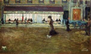Avenue of Clichy (Pierre Bonnard) - Muzeo.com