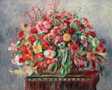 Basket of Flowers (Auguste Renoir) - Muzeo.com
