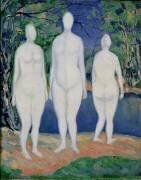 Bathers (Kazimir Malevitch) - Muzeo.com