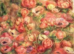 Bed of anemones (Auguste Renoir) - Muzeo.com