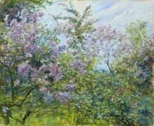 Blossoming Lilac (Max Slevogt) - Muzeo.com