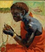 Blue Kikuyu (Akseli Gallen-Kallela) - Muzeo.com