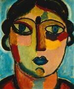 Blue Mouth (Alexej von Jawlensky) - Muzeo.com