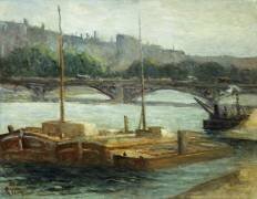 Boats at Groix (Paul Signac) - Muzeo.com