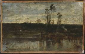 Bord de rivière (Félix Ziem) - Muzeo.com