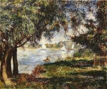 Bougival (Auguste Renoir) - Muzeo.com
