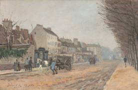 Boulevard Héloïse (Alfred Sisley) - Muzeo.com