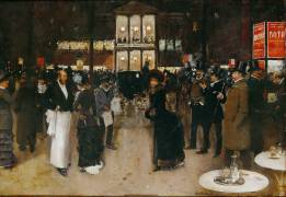 Parisian Boulevard (Jean Béraud) - Muzeo.com
