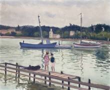 Children and Sailboats (Albert Marquet) - Muzeo.com