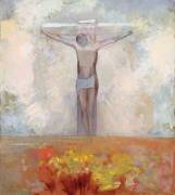 Christ en croix (Odilon Redon) - Muzeo.com