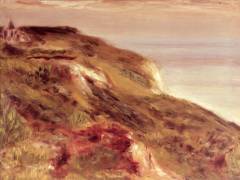 Church on a Clifftop (Auguste Renoir) - Muzeo.com