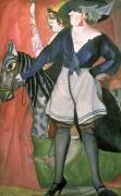 Circus Scene (Boris Dmitrievich Grigoriev) - Muzeo.com