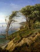 Coastal landscape (Carl Frederick Aagaard) - Muzeo.com