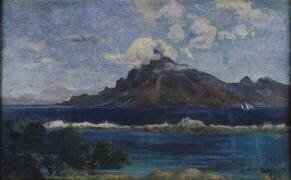 Coastal Martinique Landscape (Paul Gauguin) - Muzeo.com