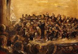 Concert in the Staatsoper (Max Liebermann) - Muzeo.com