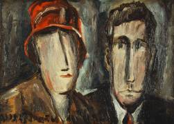 Couple (Joaquin Torres-Garcia) - Muzeo.com