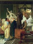 Dealer in Statues (Lawrence Alma-Tadema) - Muzeo.com
