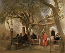 Derviches au Caire (Constantin Makovski) - Muzeo.com