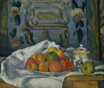 Dish of Apples (Paul Cézanne) - Muzeo.com