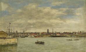 Dunkerque (Eugène Boudin) - Muzeo.com