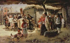 Easter Mass (Vladimir Egorovic Makovsky) - Muzeo.com