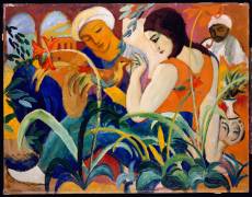 Eastern Women (Odalisque) (August Macke) - Muzeo.com