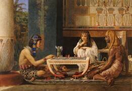 Egyptian Chess Players (Lawrence Alma-Tadema) - Muzeo.com