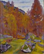 Engadine landscape (Giovanni Giacometti) - Muzeo.com