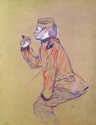 English Soldier Smoking a Pipe (Henri de Toulouse-Lautrec) - Muzeo.com