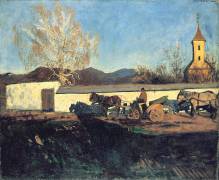 Evening in March (Karoly Ferenczy) - Muzeo.com