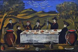 Family Picnic (Niko Pirosmani) - Muzeo.com