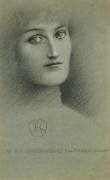 Female Head (Fernand Khnopff) - Muzeo.com