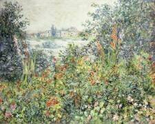 Flowers at Vetheuil (Claude Monet) - Muzeo.com