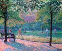 Game of Tennis (Spencer Frederick Gore) - Muzeo.com