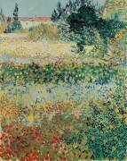 Garden in Bloom (Vincent van Gogh) - Muzeo.com